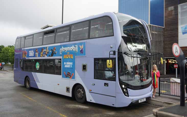 First West of England Scania N250UD ADL Enviro400MMC 36814